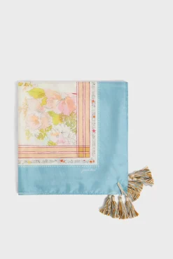 Foulard A Pompons En Soie Naturel - Prissie<Gerard Darel Clearance