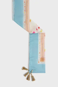 Foulard A Pompons En Soie Naturel - Prissie<Gerard Darel Clearance