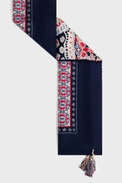 Foulard A Pompons En Soie Naturel - Penelope<Gerard Darel Sale