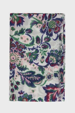 Foulard Imprime En Modal Ecru - Philine<Gerard Darel Discount