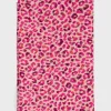 Foulard Imprime Leopard Fuchsia - Polly<Gerard Darel Sale