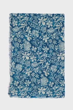Foulard Imprime Tropical Indigo - Patsy<Gerard Darel Outlet