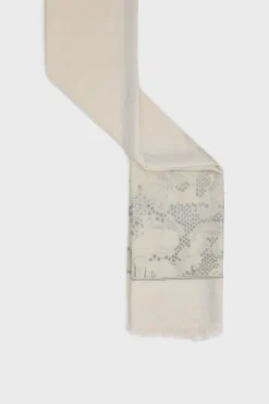 Foulard Jacquard Et Lurex Naturel - Paloma<Gerard Darel Discount