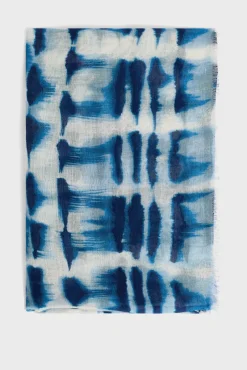 Foulard Tie And Dye Indigo - Patricie<Gerard Darel Sale