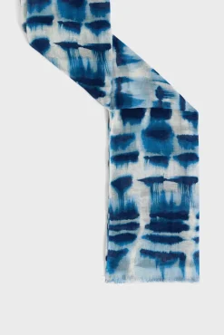 Foulard Tie And Dye Indigo - Patricie<Gerard Darel Sale