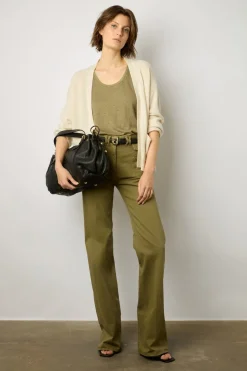 Gilet En Cachemire Uni Ecru - Lois<Gerard Darel Sale