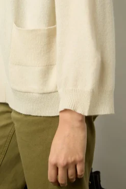 Gilet En Cachemire Uni Ecru - Lois<Gerard Darel Sale