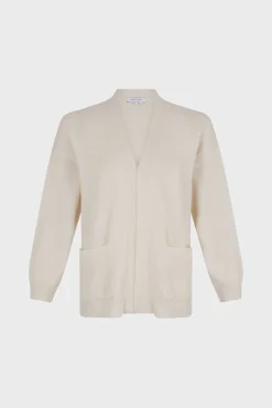 Gilet En Cachemire Uni Ecru - Lois<Gerard Darel Sale