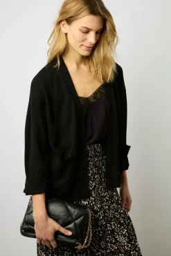 Gilet En Cachemire Uni Noir - Lois<Gerard Darel Online