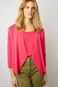 Gilet En Microfibre Rose Vif - Laurana<Gerard Darel Best