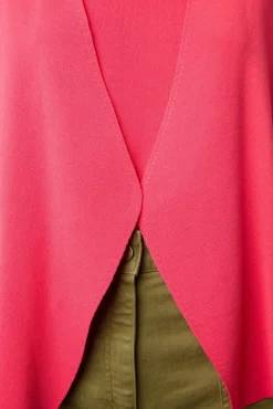 Gilet En Microfibre Rose Vif - Laurana<Gerard Darel Best