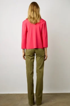 Gilet En Microfibre Rose Vif - Laurana<Gerard Darel Best