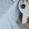 Grand Drap Plat En Lin Lave - Bleu Du Ciel<Gerard Darel Sale