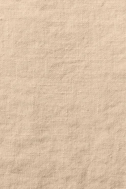 Grand Drap Plat En Lin Lave - Brun Clair<Gerard Darel New