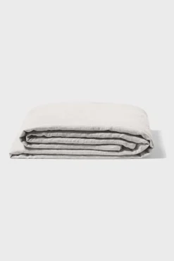 Grand Drap Plat En Lin Lave - Gris Perle<Gerard Darel Outlet