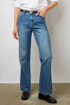 Jean Bootcut A Strass Nuage - Coline<Gerard Darel Online