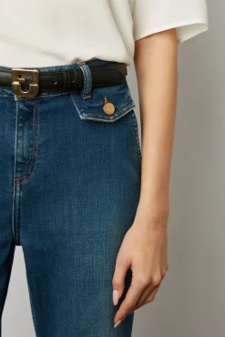 Jean Bootcut En Denim Brut Jeans - Camy<Gerard Darel Clearance