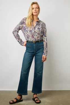 Jean Droit 7/8 A Poches Jeans - Catalina<Gerard Darel Clearance