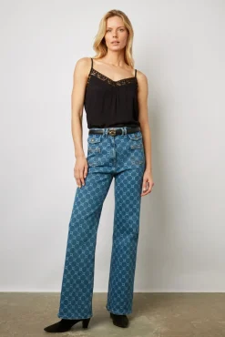 Jean Flare A Monogramme - Anna<Gerard Darel Clearance