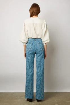 Jean Flare A Motif Cachemire - Anna<Gerard Darel Hot
