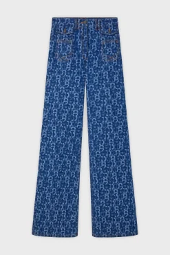 Jean Flare A Motif Gd Universe - Anna<Gerard Darel Outlet