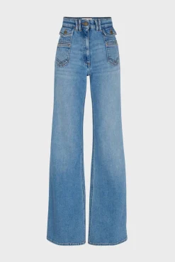 Jean Flare -Anna Femme Bleu Jean Flare -Anna<Gerard Darel Discount