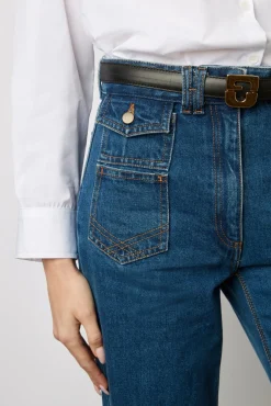 Jean Flare Taille Haute Marine - Anna<Gerard Darel Best