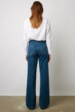 Jean Flare Taille Haute Marine - Anna<Gerard Darel Best