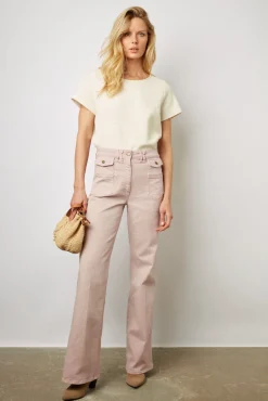Jean Flare Uni Parme - Anna<Gerard Darel Discount