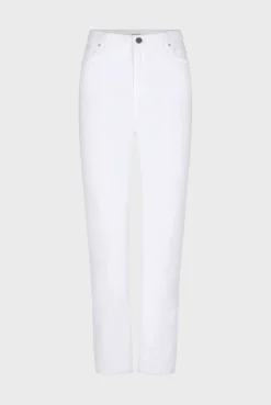 Jean Slim En Denim Stretch Blanc - Carli<Gerard Darel Outlet