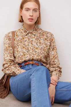 Jean Taille Haute En Coton Jeans - Ava<Gerard Darel Fashion