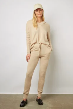 Jogging En Cachemire Sable - Calix<Gerard Darel Clearance