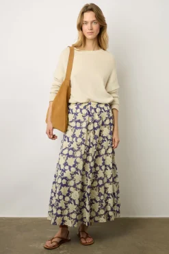 Jupe En Voile De Coton Lipstick - Dorothy<Gerard Darel Fashion