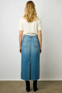 Jupe Longue En Denim Jeans - Dona<Gerard Darel Online