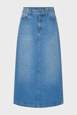 Jupe Longue En Denim Jeans - Dona<Gerard Darel Online