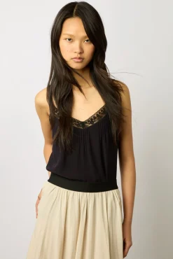 Jupe Midi Plissee Rayees Ecru - Dalille<Gerard Darel Fashion