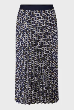 Jupe Plissee Imprimee Encre - Damille<Gerard Darel New