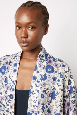 Kimono Imprime Floral Naturel - Betta<Gerard Darel New
