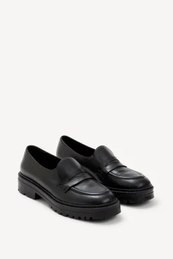 Mocassins En Cuir Lisse Noir - Oliver<Gerard Darel Discount