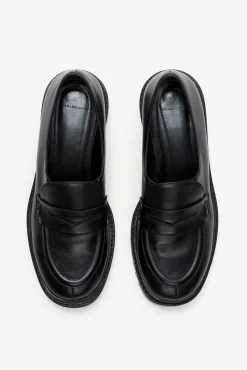 Mocassins En Cuir Lisse Noir - Oliver<Gerard Darel Discount