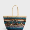 Panier En Raphia Bleu - Anouk<Gerard Darel Online