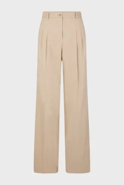 Pantalon Carotte En Coton Sable - Cecilia<Gerard Darel Best