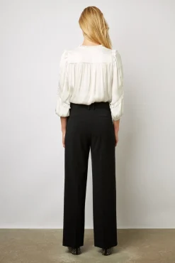 Pantalon Droit A Pince Marine - Carmelita<Gerard Darel Outlet