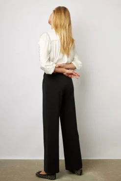 Pantalon Droit A Pince Marine - Carmelita<Gerard Darel Outlet
