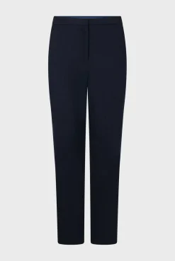 Pantalon Droit 7/8 Uni Marine - Causette<Gerard Darel Best