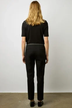 Pantalon Droit 7/8 Uni Noir - Causette<Gerard Darel Best