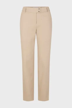 Pantalon 7/8 En Coton Uni Sable - Cora<Gerard Darel Discount
