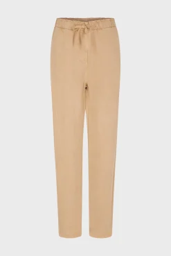 Pantalon En Lin Melange Sable - Colombe<Gerard Darel Outlet