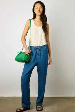 Pantalon Fluide En Denim Jeans - Cylinia<Gerard Darel Online