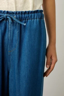 Pantalon Fluide En Denim Jeans - Cylinia<Gerard Darel Online